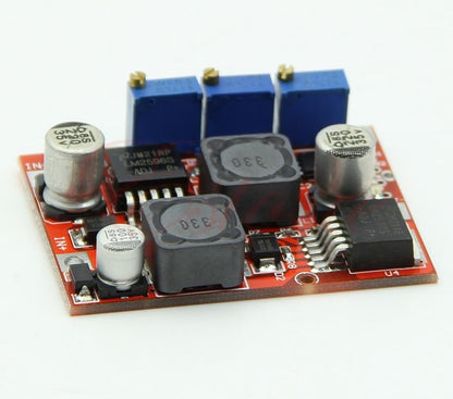 LM2577S - LM2596S Buck-Boost DC-DC Adjustable Step Up-Down Converter v1 - (AD16967)