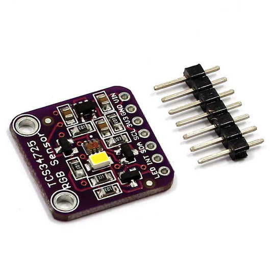 TCS34725 - RGB Color Sensor with IR Filter and White LED - (AD20815)