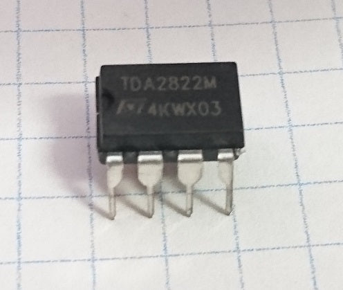 TDA2822 Dual Power Amplifier - (AD8866)