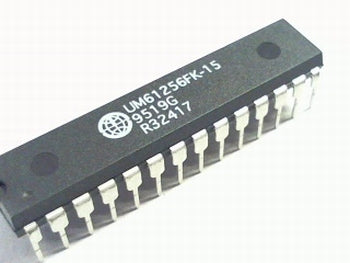 UM61256 32K x 8 Bit High Speed CMOS SRAM - (AD24509)