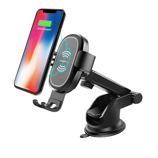 ARG-AC-0161BK 15W Wireless Fast Charger Car Mount Vortex M2 - (AD86832)