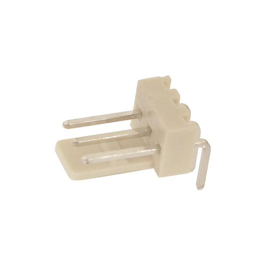 3 Pin Wafer Connector 2.54mm Right Angle - (AD12886)
