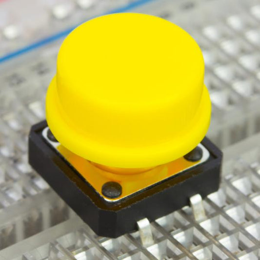 Yellow Tactile Switch Cap - (AD26598)