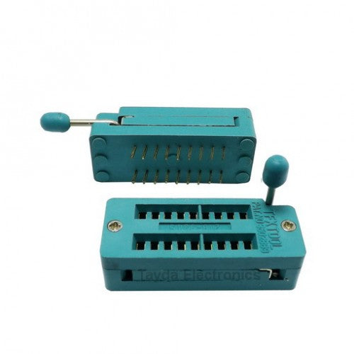 18 Pin Universal ZIF Socket 0.3'' - (AD26178)