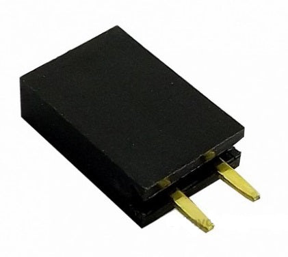 2 Pin Female Single Row 2.54mm Header - (AD7878)