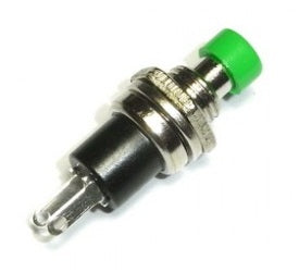 PBS-105 Green Knob Push Button Momentary Panel Mount SPST-NO - (AD10995)