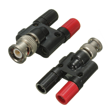 BNC Male Plug to Dual 4mm Banana Jack - (AD15368)