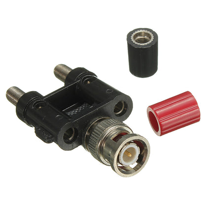 BNC Male Plug to Dual 4mm Banana Jack - (AD15368)