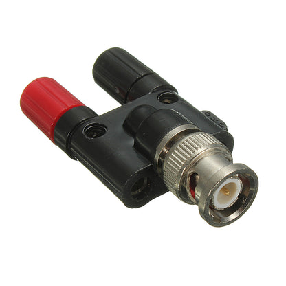 BNC Male Plug to Dual 4mm Banana Jack - (AD15368)