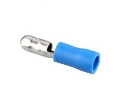 T-2 Blue Male Bullet Terminal [14-16AWG] - (AD12435)