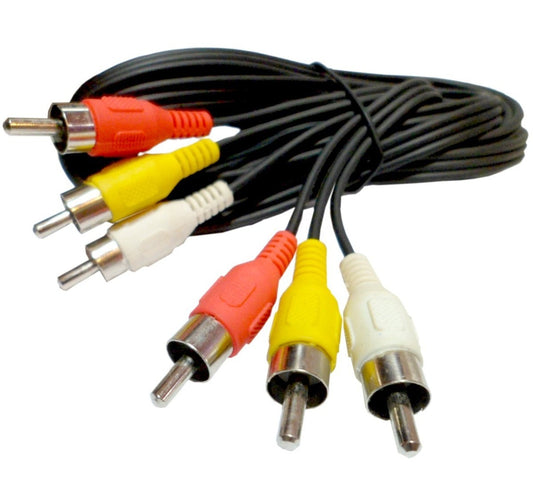 RCA Audio-Video Stereo Extension Cable (1.8 Meter) - (AD8750)