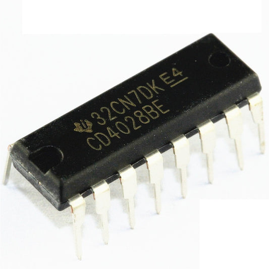 CD4028BE CMOS BCD Decodificador Decimal - (AD1314)
