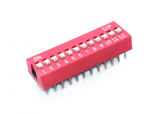 12-Bit Slide Type DIP Switch - (AD1784)