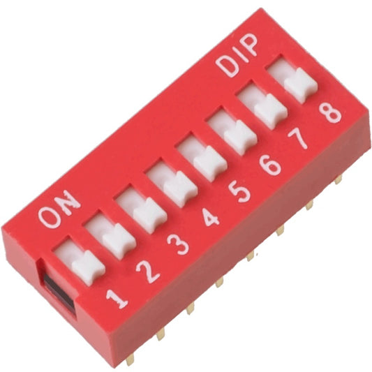 8-Bit Slide Type DIP Switch - (AD1360)