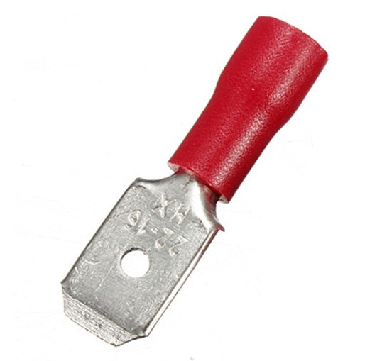T-33 Red Male Disconnect Terminal [18-22AWG] - (AD12440)