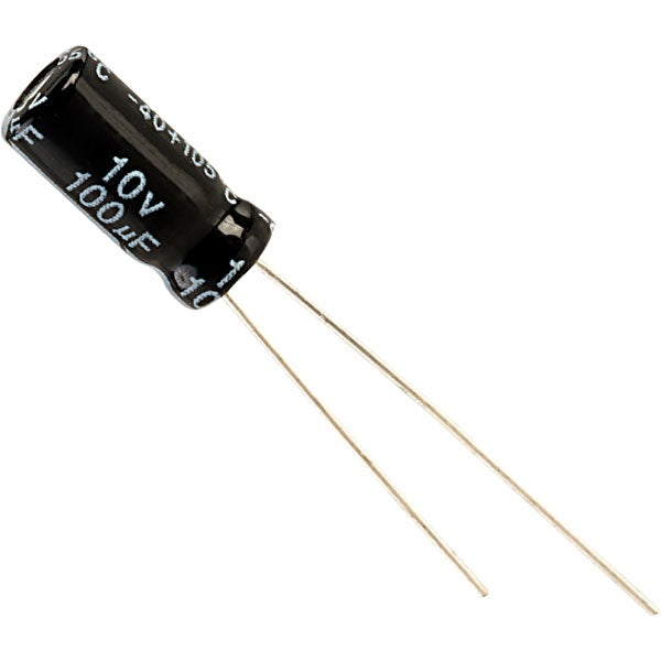 100uF @ 10V Capacitor Electrolítico - (AD26085)