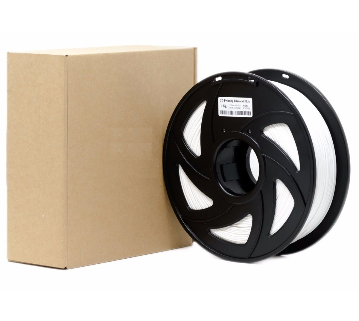 1.75mm TPU White 3D Printer Filament 1KG - (AD49293)