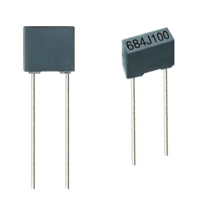 100ηF @ 100V Film Box Capacitor [0.1uF][104] - (AD10190)