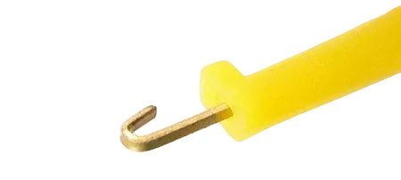 Black Round Single Hook Clip Test Probe - (AD12555)
