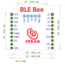 BLE Bee CC2541 With XBee Socket For Arduino - (AD13052)