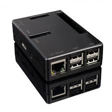 Premium Black Case Box Raspberry Pi 3 B+ - (AD38023)