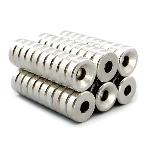 15 x 5-5mm N38 Neodymium Disc Magnet with Hole - (AD75935)