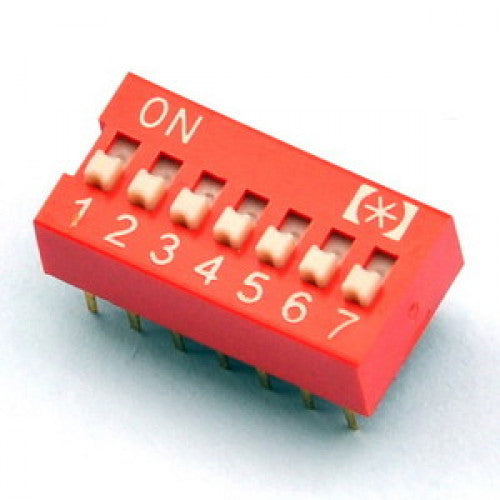 7-Bit Slide Type DIP Switch - (AD1768)