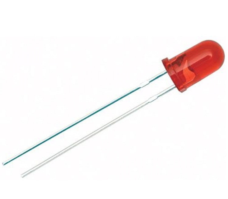 Red LED 5mm Diffused - (AD688)