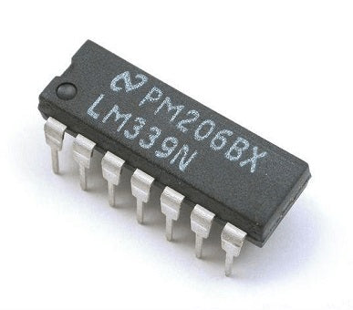LM339N Quad Differential Comparator - (AD4190)