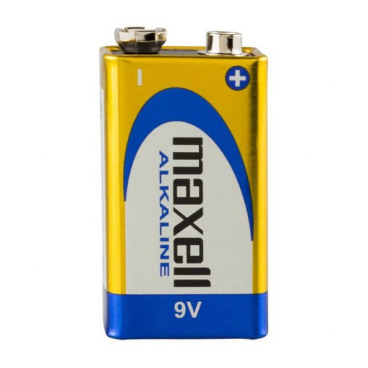 6LF22 Maxell 9V Alkaline Battery - (AD47896)