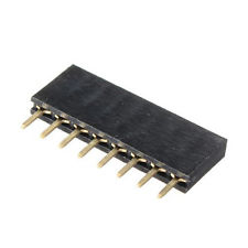 8 Pin Female Single Row 2.54mm Header - (AD7901)