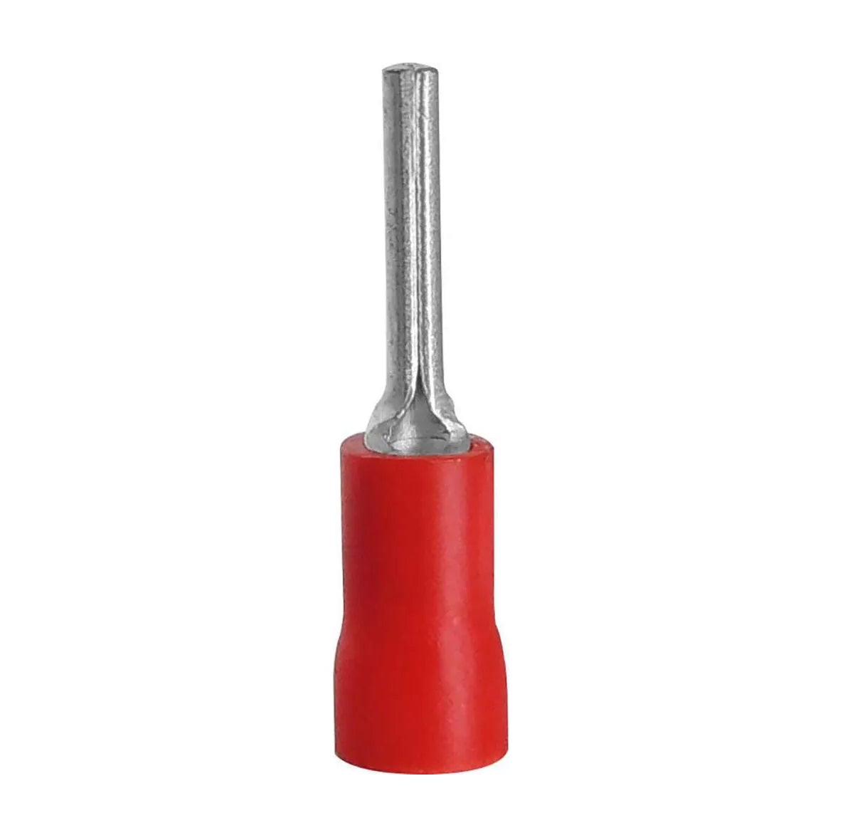 T-158-25 Red Solid Pin Crimp Terminal (22-16 AWG) - (AD85416)