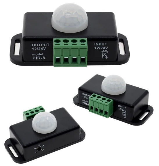 Pir Motion Sensor Switch DC12-24V @ 6A For LED Strip - (AD80089)