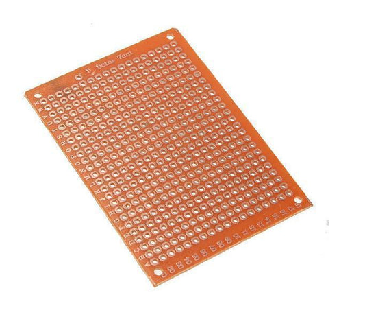50mm x 70mm Perforated Copper Board [Single Sided][Phenolic] - (AD1417)
