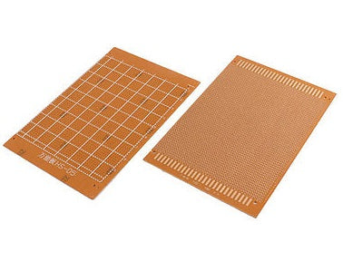 76mm x 125mm Single Sided Perforated Copper Clad Board [Bakelite] - (AD42877)