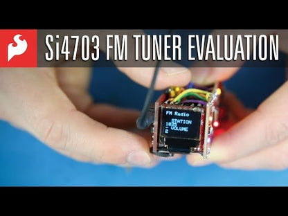 SparkFun FM Tuner Evaluation Board - Si4703 [WRL-12938] - (AD13463)