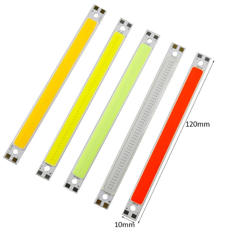 Cool White LED COB Light Strip 12VDC @ 10W - (AD13516)