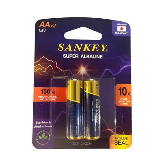 LR06 Sankey AA Alkaline Battery (2 PCS) - (AD47904)