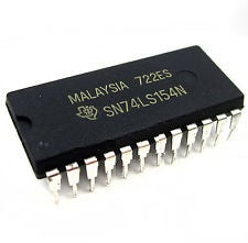 74LS154 Multiplexor Decodificador 4 - 16 Lineas - (AD12587)