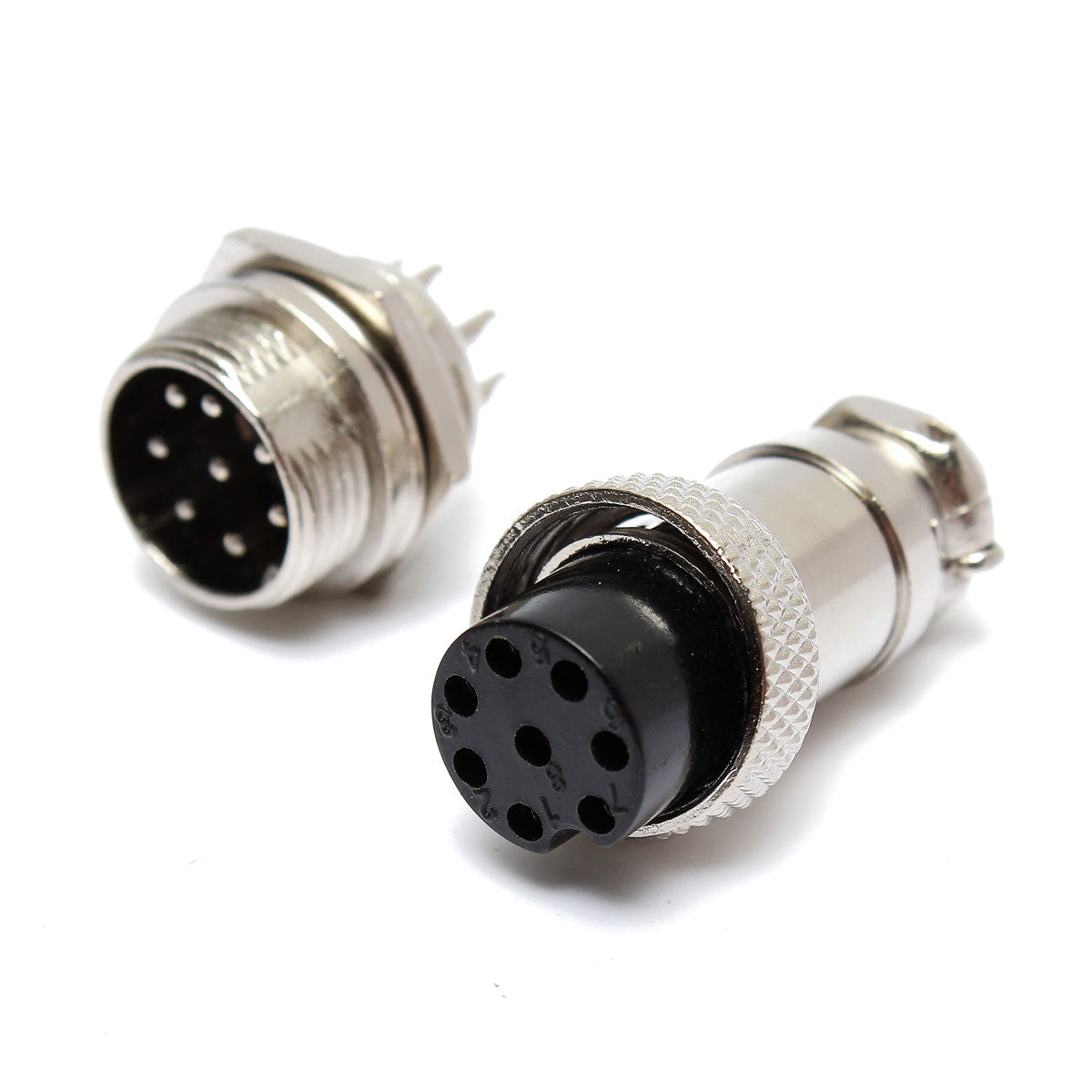 8-Pin Chassis Connector - Panel Mount (male and female) - (AD48293)