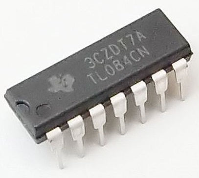 TL084 Amplificador Operacional Cuadruple J-FET - (AD4928)