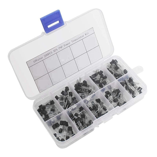 BJT Transistor Kit Box 200 PCS - (AD18625)