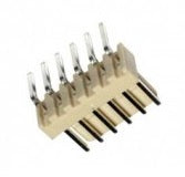 6 Pin Wafer Connector 2.54mm Right Angle - (AD12910)